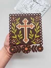 Image 4 of Mexican Papel Picadod Grande Metal Die Cut