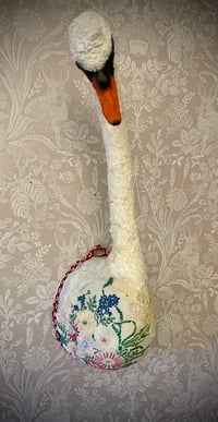 Image 1 of Antique lace swan