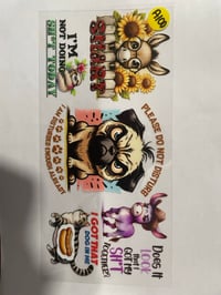 Image 4 of Sarcastic Animal Decals