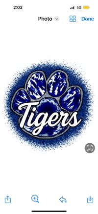 Image 3 of Girl Corsicana school T- shirts 