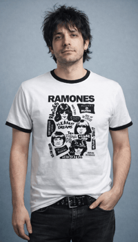 Image 1 of Camiseta Ringer Ramones 