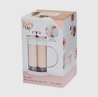 Image 2 of Riley™ Glass Portable Mini Coffee and Tea Press Pot 12oz