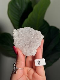 Image 16 of DOUBLE SIDED WATER WELL APOPHYLITE WITH PERFECT DOUBLE TERMINATIONS -INDIA- LOT 1
