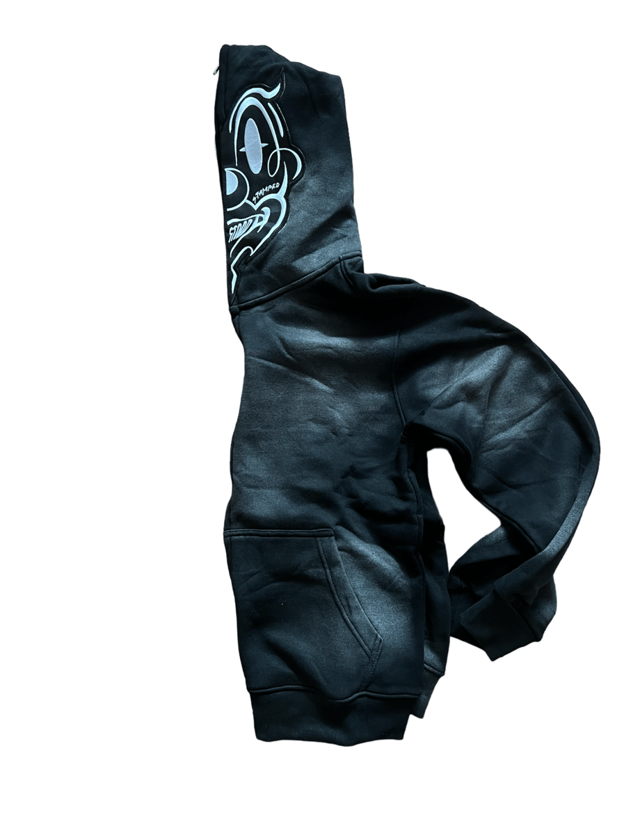 Image of Black “Misunderstood” Full Zip Hoodie
