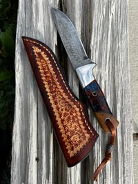 Image 2 of Damascus blade knife