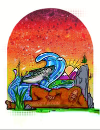 Image 1 of Saucy Squatch Print