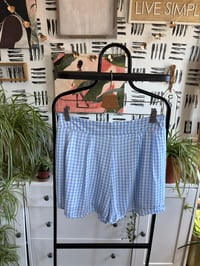 Gingham shorts