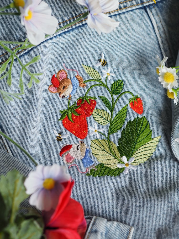 Image of PLEASE READ DESCRIPTION Upcycled send in, Denim Jacket 