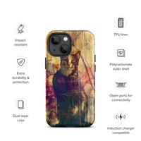 Image 17 of Beautiful Colorful Oil Painting Tabby Cat Inspired Tough Case for iPhone®