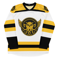 Image 2 of Hachi Black & Gold Hockey Jersey (617)