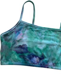 Image 4 of L/XL (40) Bralette in Mermaid Watercolors Ice Dye