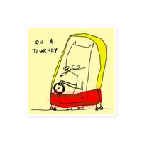 Image 3 of journey Bubble-free stickers 