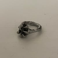 Image 4 of METEORITE RING (genuine meteorite)