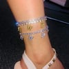 Butterfly anklet 