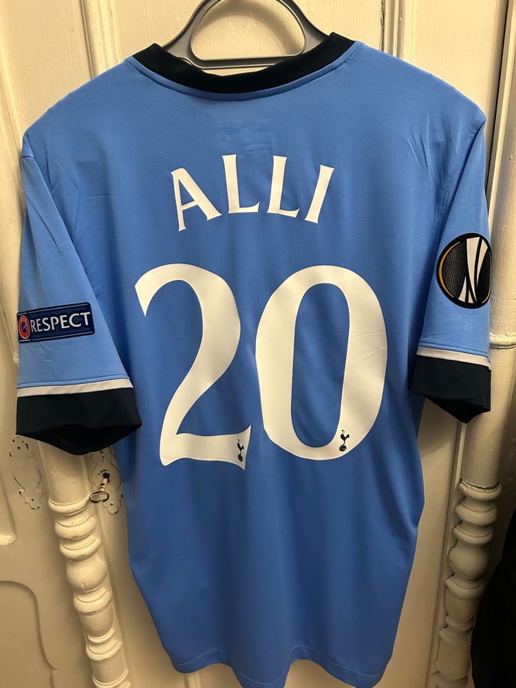 Image of Tottenham Hotspur “ALLI 20” 2015/16 Away Shirt + UEL patches   (M)