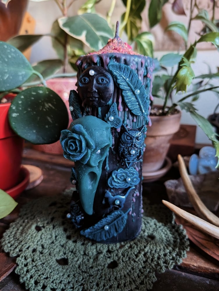 Image of Midnight Omens Grief Candle