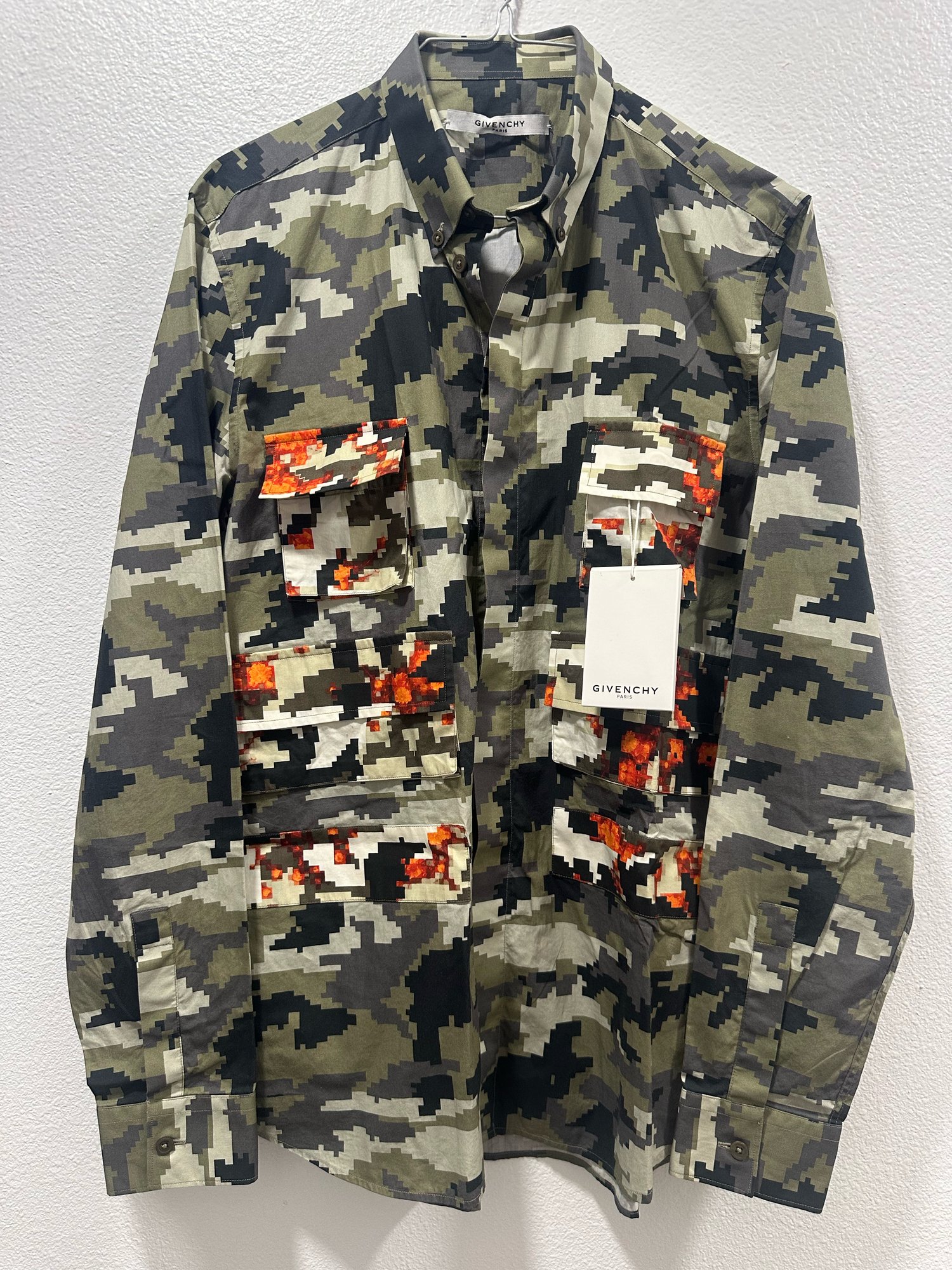 Image of Givenchy Digi Camo Shirt