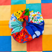 Image 2 of Kidcore Patchwork Scrunchies