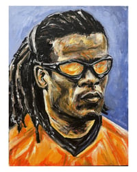 Image 1 of Edgar Davids Painting (Original)