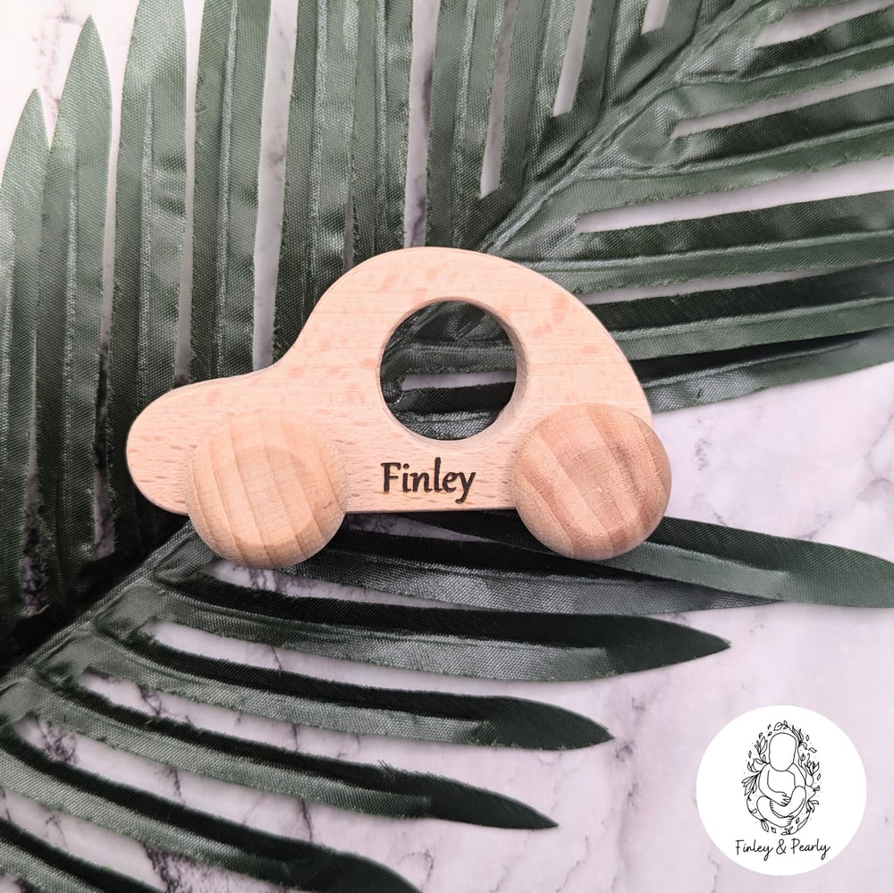 TOY: Personalised Wooden Car