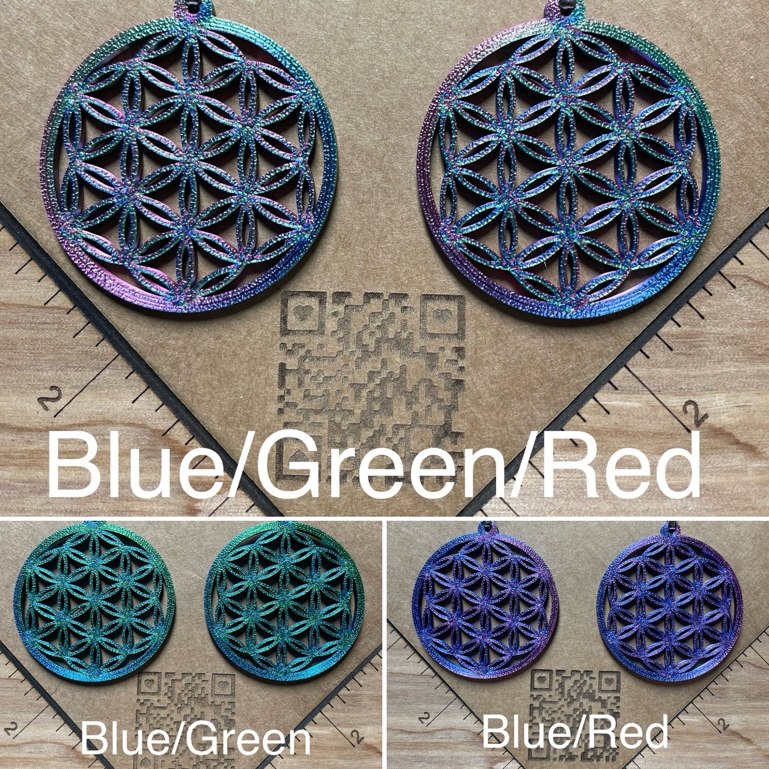 Image of Seed Of Life Earrings 