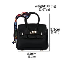 Image 7 of Mini Bag Pendant Small Keychain Case Accessory Family Mini Earphone Bag Accessories Pendant Key Chai