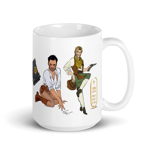 Image of The Mummy '99 Pin-ups Mug #3 ~ Collect 'Em All