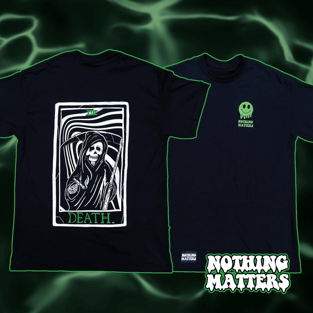 Image of Death Tarot Black Tee
