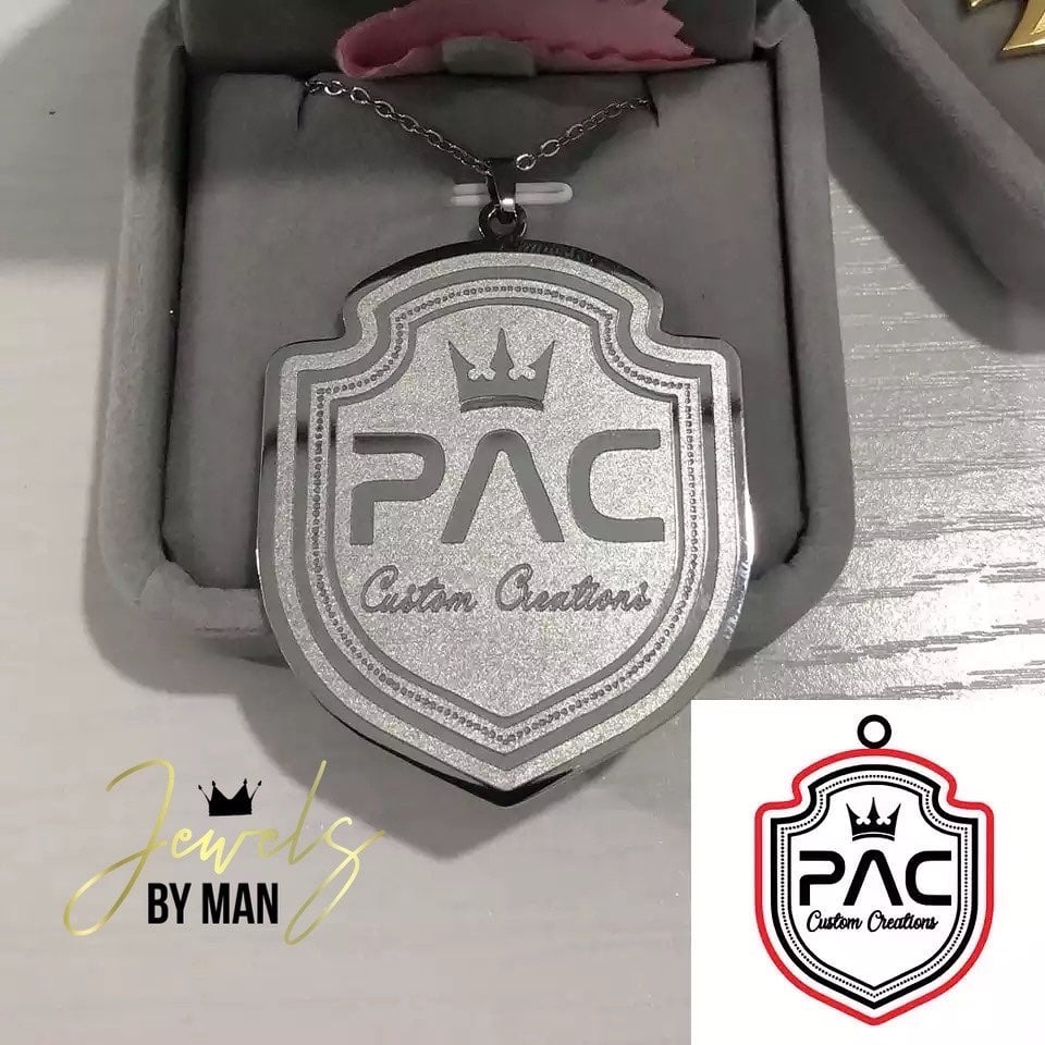 Custom deals logo pendants