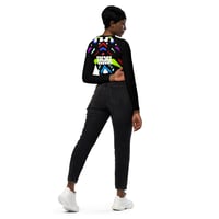 Image 1 of Recycled long-sleeve crop top