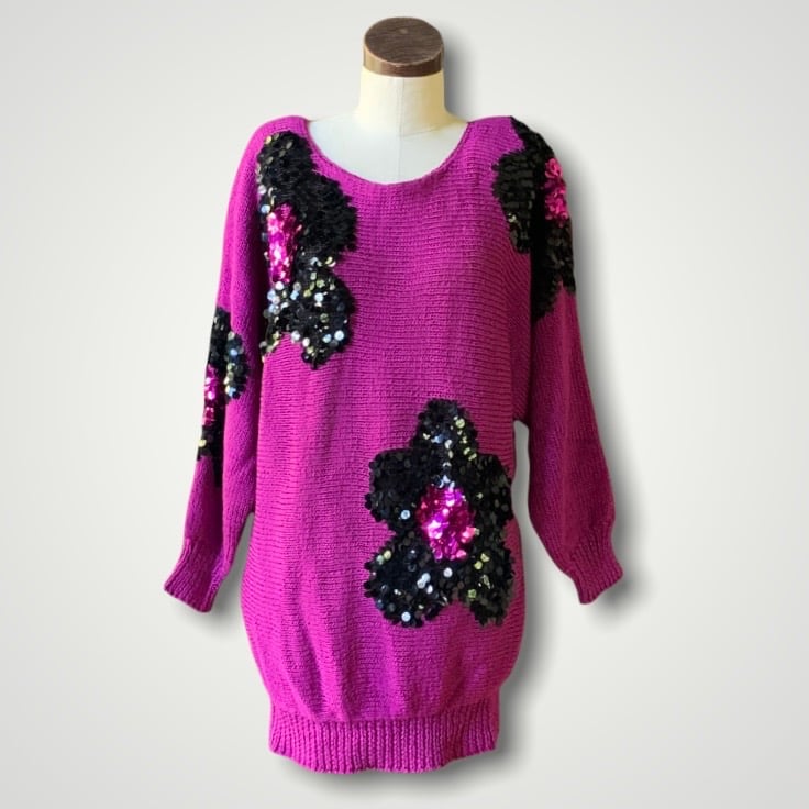 Lillie Rubin Knit Sweater Large