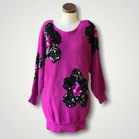 Image 1 of Lillie Rubin Knit Sweater Large