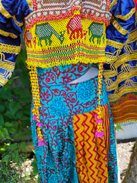 Image 7 of Vintage Fez tribal top charm detail 34 inches chest