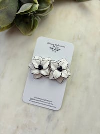 Image 1 of  Large flower studs