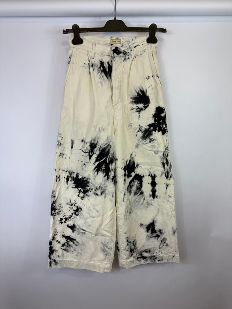 Image of Kapital Kountry Wide-leg Cinch Denim