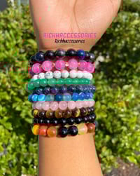 Image 2 of Colored Beaded Bracelets 