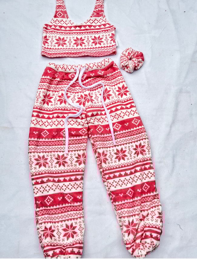 Multiple colours* Nordic Christmas loungewear set