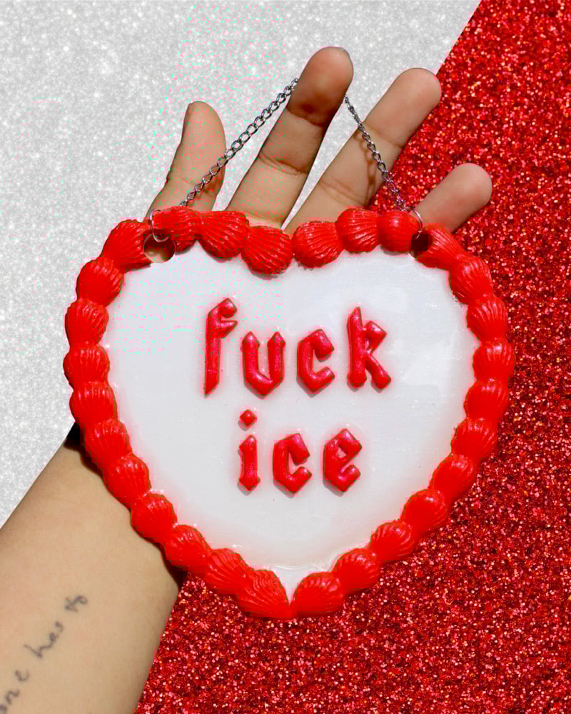 Image of FCK ICE Wall Hanging