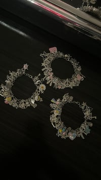 Image 2 of Full Silver Charm Bracelets 