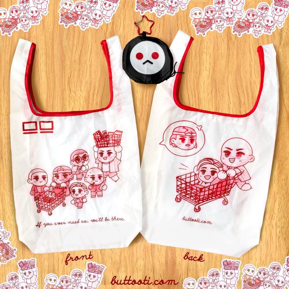 ☆ Day Out! The Bad Batch Squishy Reusable Bag ☆