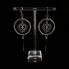 cross o-ring earrings 