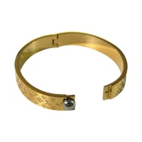 Image 4 of LV Monogram Clip Clasp Bracelet Bangle