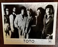 Toto fully 1979 full signed 8" x 10" glossy by all members! 