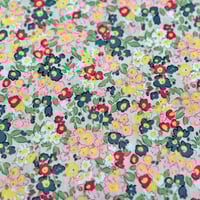 Image 2 of Made to Order - 'Birdie' Delicate, Colourful Floral Retro Vintage Style Eiderdown