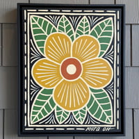 Flor Amarilla Painting