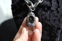 Image 5 of dead good chunky quartz and wasp amulet