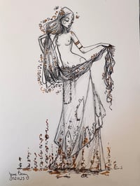 Image 2 of Briogha - the witch of words - inktober 2