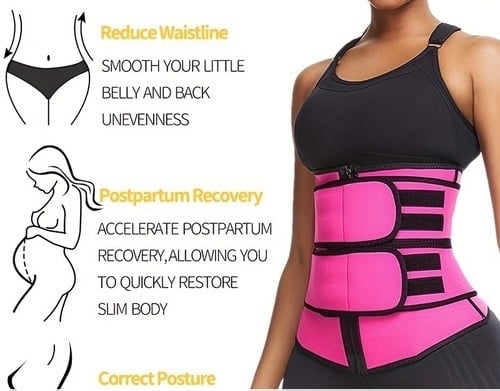 Image of Conceited Waist trainer Pink 