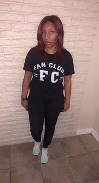 Image 2 of Fanclub Black and White  T shirt 