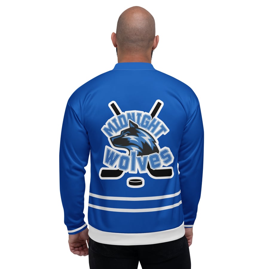 Image of Officially licensed midnight wolves Unisex Bomber Jacket